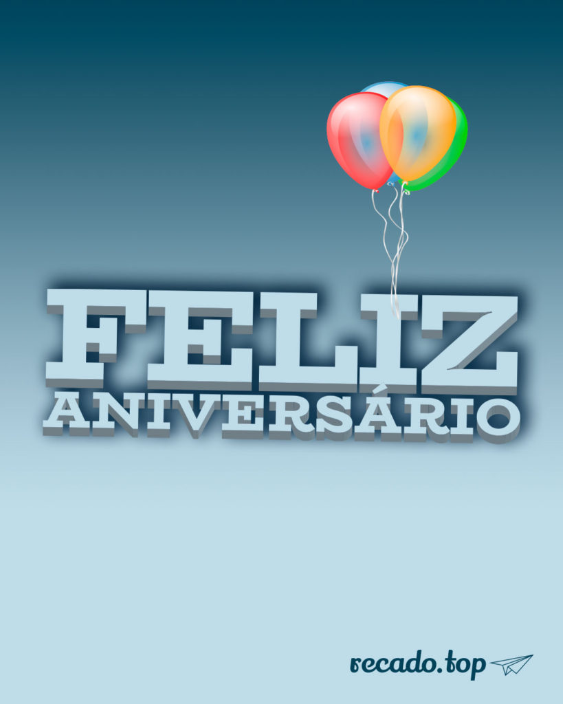 feliz aniversário